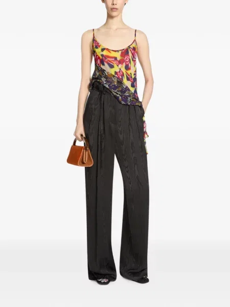 Top Dries Van Noten galben