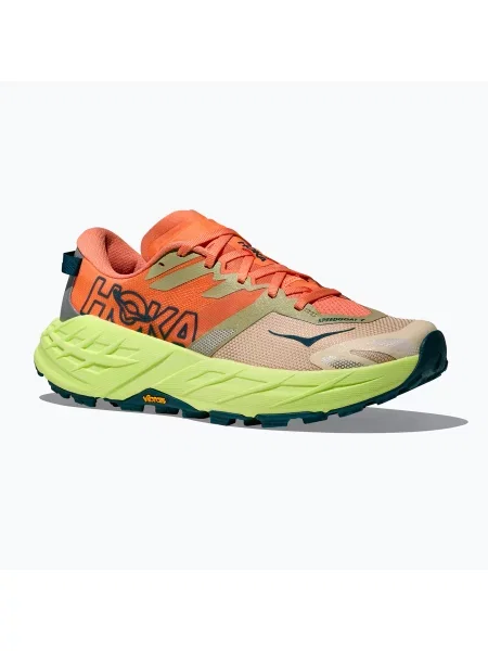 Дамски обувки за бягане HOKA Speedgoat 7 persimmon/neon yuzu оранжево