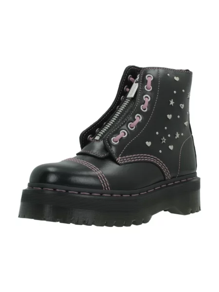 Botki Dr. Martens skórzane czarne