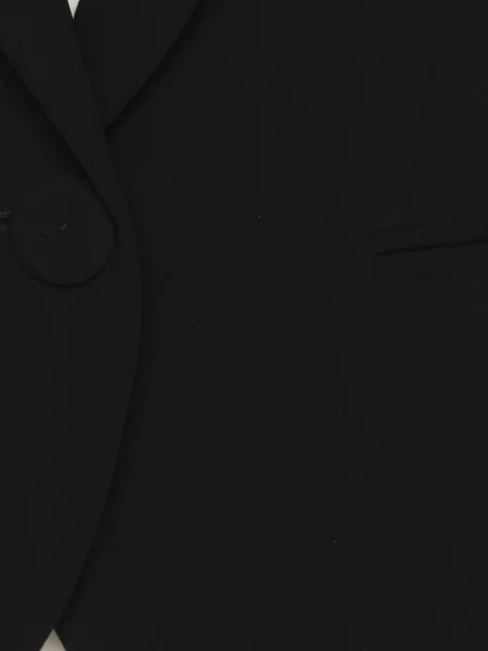 Marynarka Boutique Moschino z kokardką z krepy czarna