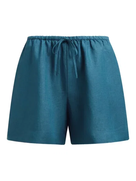 Șnur de strângere pantaloni scurți 12 Storeez de in albastru