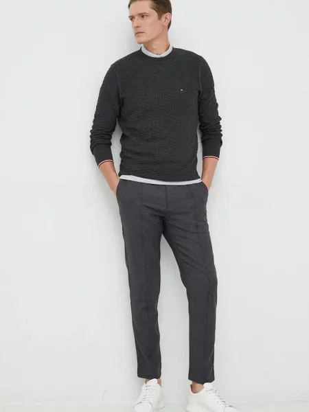 Polo majica Lacoste siva