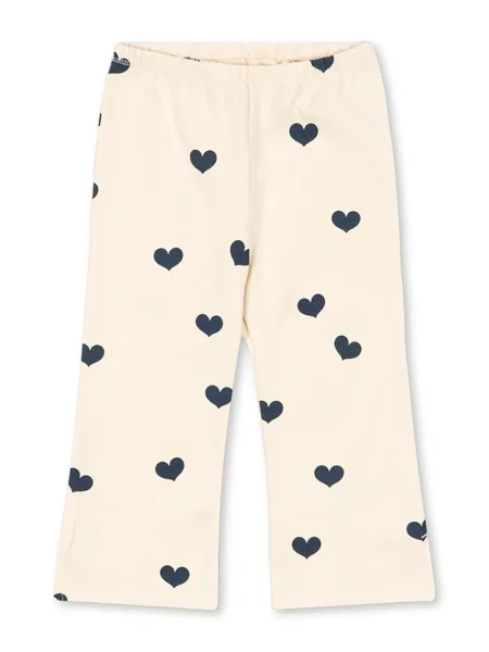 Konges Sløjd Detské nohavice DREY SLIT PANTS GOTS ružová
