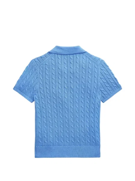 Scurt cămașă Polo Ralph Lauren cu cordon tricotate albastru