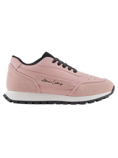 Sneakersy Armani Exchange różowe