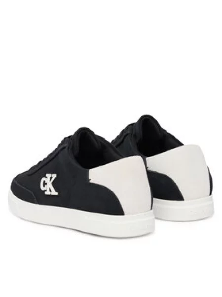 Calvin Klein Sneakersy Low Pro Cups Wt Suede Mg čierna