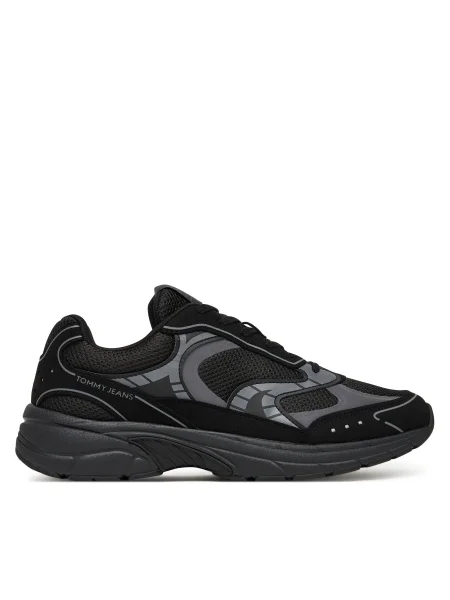 Tommy Jeans Sneakers Archive negru