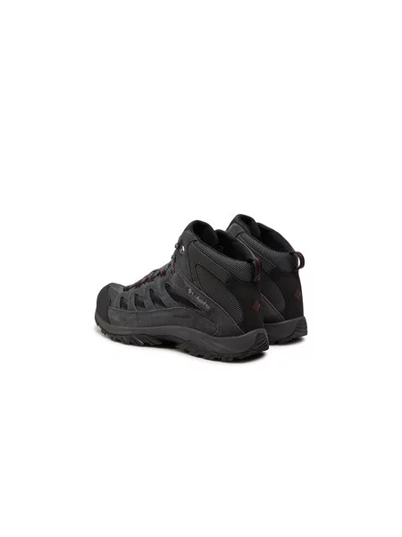 Trekking čevlji Columbia Crestwood Mid Waterproof siva