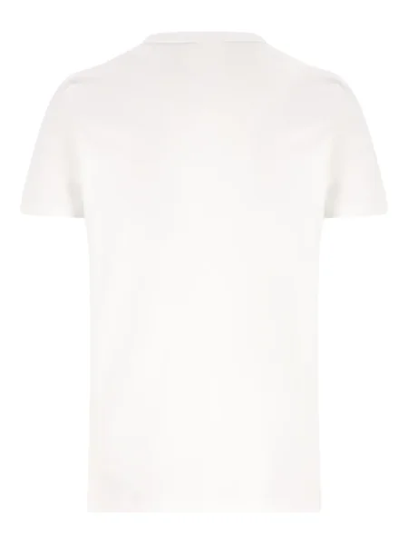 Tricou Diesel cu imagine alb