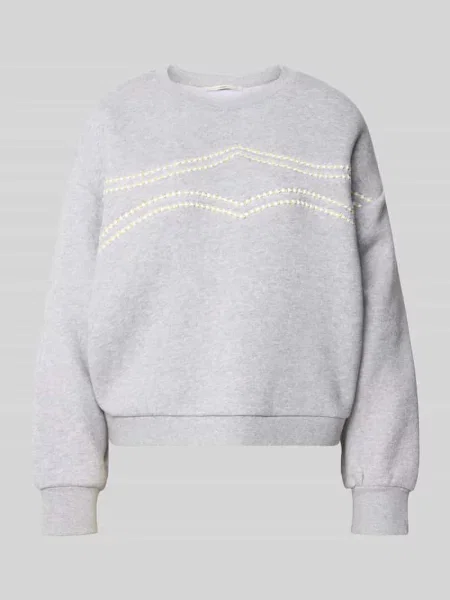 Bluza o kroju oversized z okrągłym dekoltem Lanius