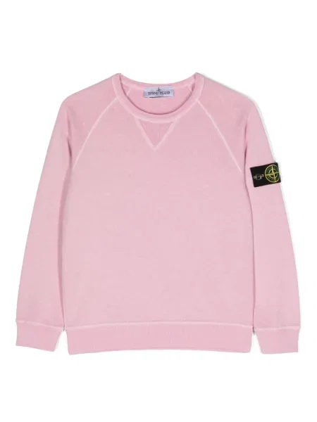 Bluza dziecięca Stone Island różowa