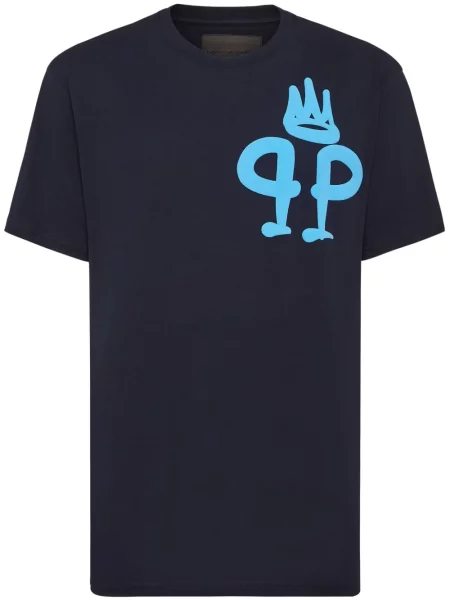 Tricou Philipp Plein albastru
