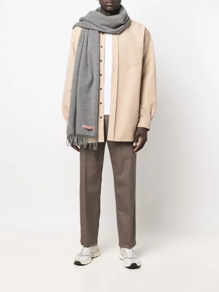 Šalikas Acne Studios pilka