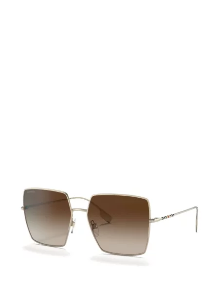 Ochelari de soare Burberry cu imprimeu geometric