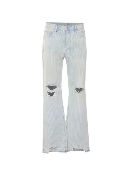 Дънки Purple Brand с протрити краища синьо