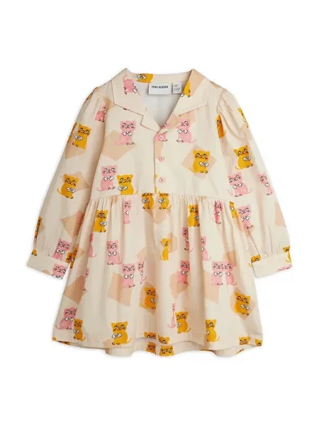 Детское платье мини Mini Rodini