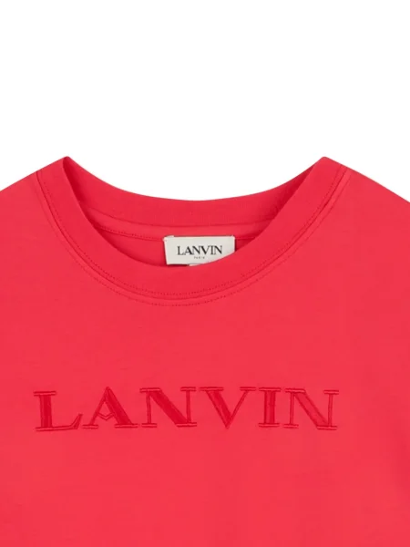 Sukienka dziecięca Lanvin Enfant czerwona
