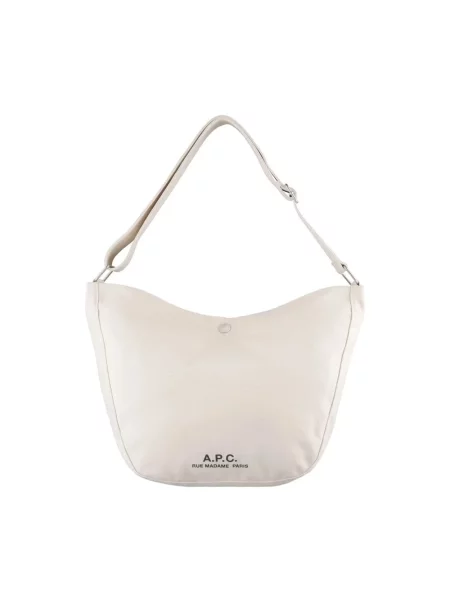 A.P.C. torebka Besace Journal beżowy