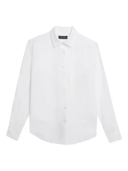 Cămașă Brooks Brothers de in lungă alb