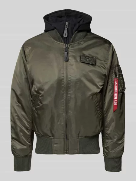 Alpha Industries kurtka bomber D-Tec zimowa zielony