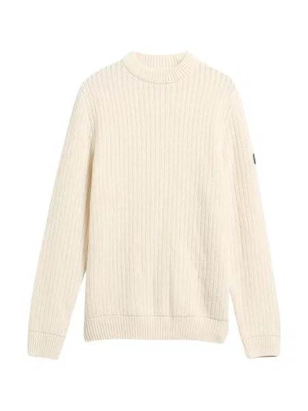 Barbour International Svetr OXHAM champagne