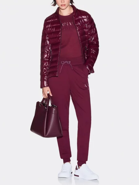 Спортивные штаны Armani Exchange бордовые