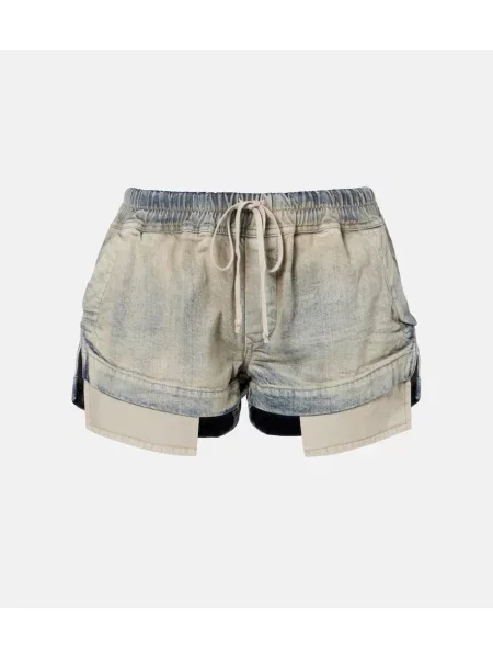 Szorty jeansowe Rick Owens szare