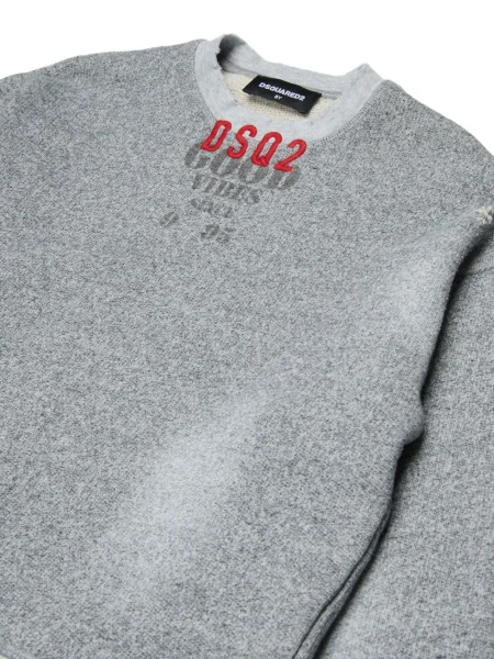 Bluza dziecięca Dsquared2 szara