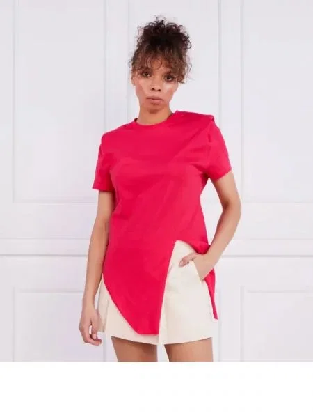 RIANI Tricou jersey arm roz