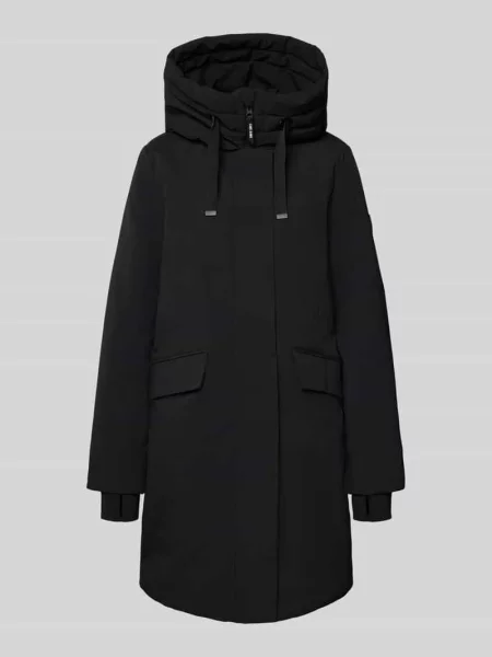Parka z z patką model ‘PINCY’ Cars Jeans czarna