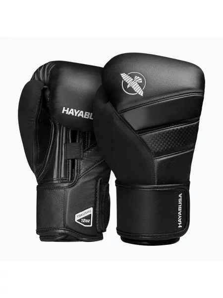 Rękawice bokserskie Hayabusa T3 black czarne