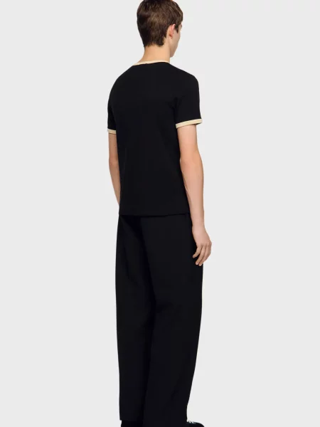 Футболка Sandro черная