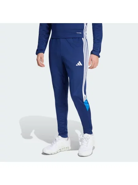 ADIDAS PERFORMANCE Športové nohavice Tiro 26 Essentials tmavomodrá biela