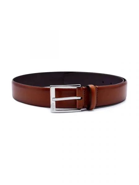 BOSS BLACK De piele negru