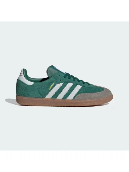 Adidas Samba OG Mężczyźni Buty sportowe adidas Originals Zielony Size: białe