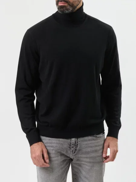 Водолазка Armani Exchange для гольфу чорна