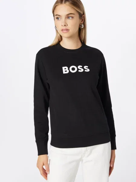 BOSS Orange Mikina Ela / biela čierna