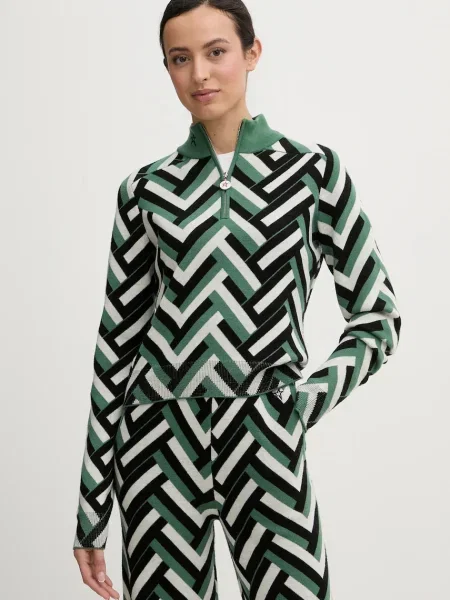 Perfect Moment pulover de lână La Tour verde