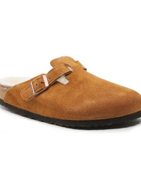 Birkenstock Papucs Boston Barna
