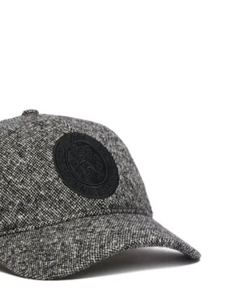 Tommy Hilfiger Kapa s šiltom Dc Donegal 6 Panel siva
