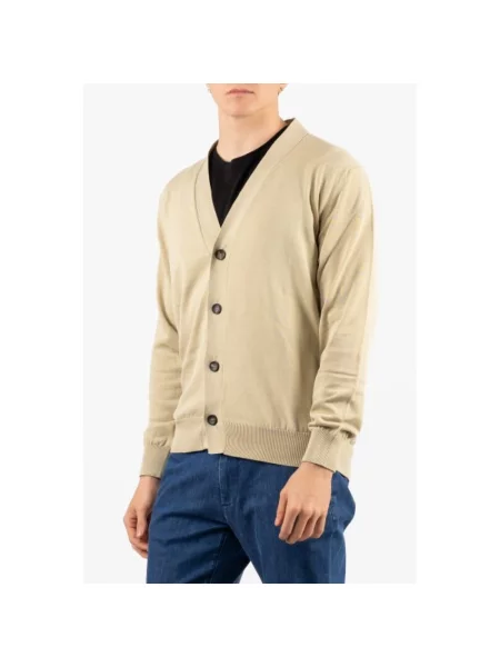 Sweter Filippo De Laurentiis beżowy