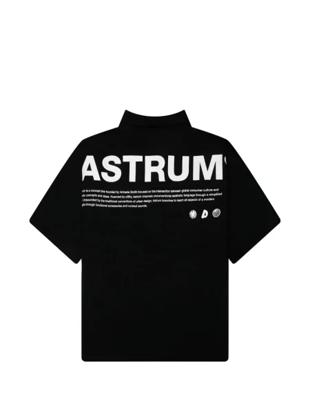 Cămașă Astrum cu imagine negru