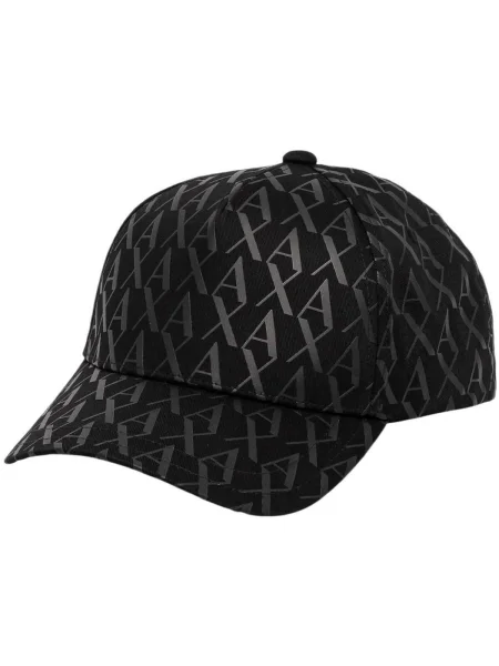 Armani Exchange șapcă de baseball din modelator negru