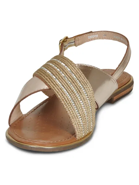 Pantofi Geox auriu