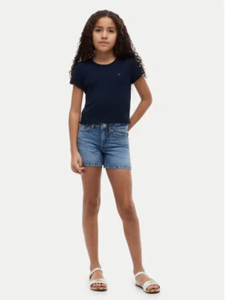 Tommy Hilfiger Marškinėliai Tamsiai mėlyna