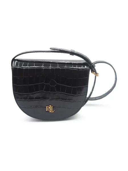 Torebka crossbody Ralph Lauren czarna