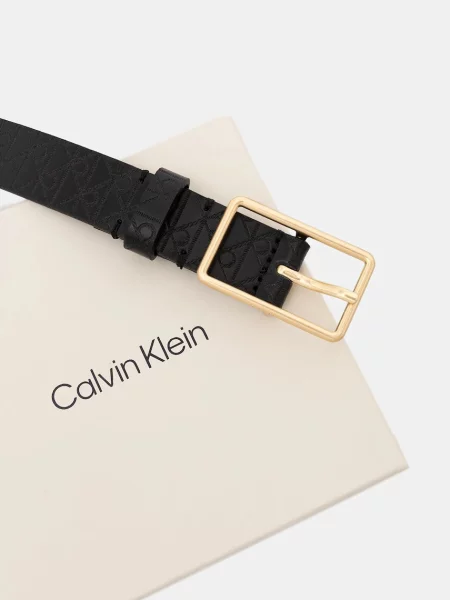 Kožený Calvin Klein dámský černá