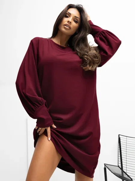 Rochie Rue Paris de costum bordo