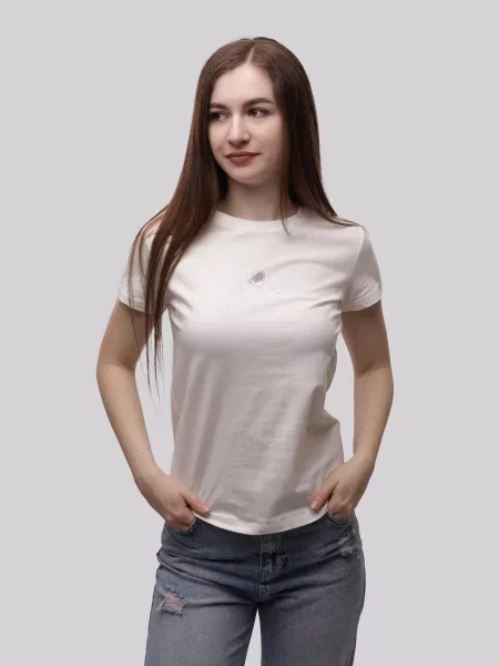 Футболка LUMO віскоза/поліестер білий