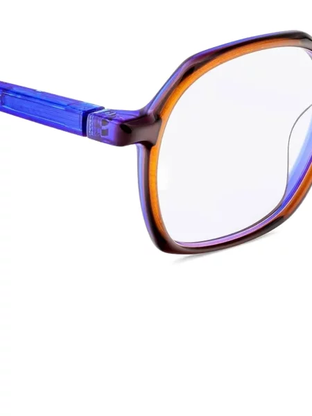 Ochelari de soare Etnia Barcelona cu imprimeu geometric maro